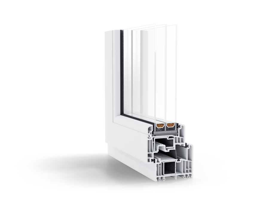 Profil GEALAN 82,5 mm